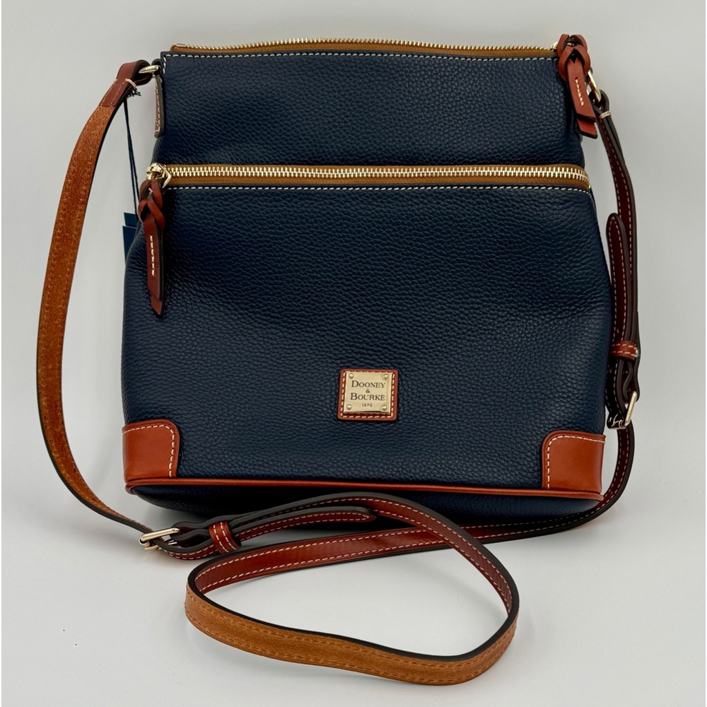Dooney and Bourke pebble grain Crossbody in midnight blue